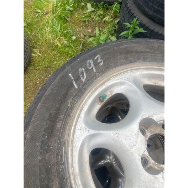 4 tires & rims 225/16/R16