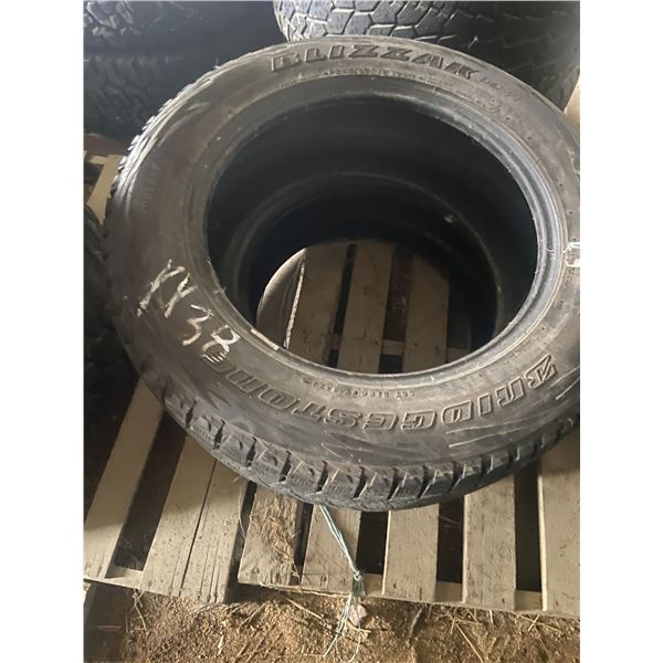 2 tires (1) 235/80/R20 & (1) 235/55/R19