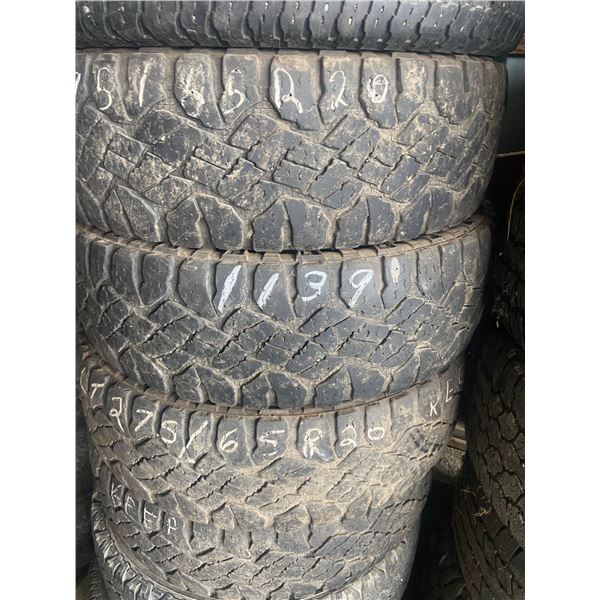 10 tires 275/65/R20