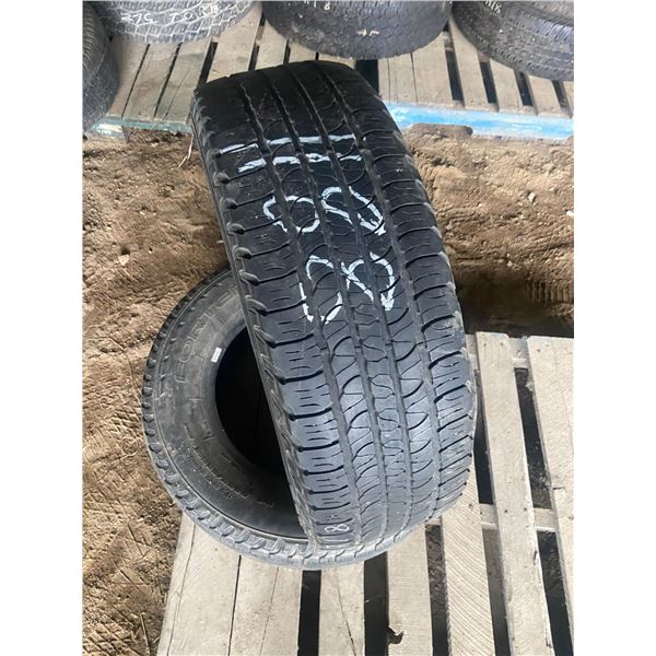 (2) 255/55/R18, (1) 225/50/R18, (1) 225/60/R18