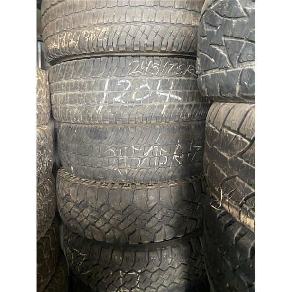 10 tires 245/75/R17