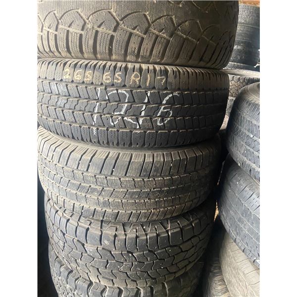 9 tires 265/65/R17
