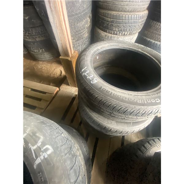 4 tires (2) 215/50/R17 & (2) 215/55/R17