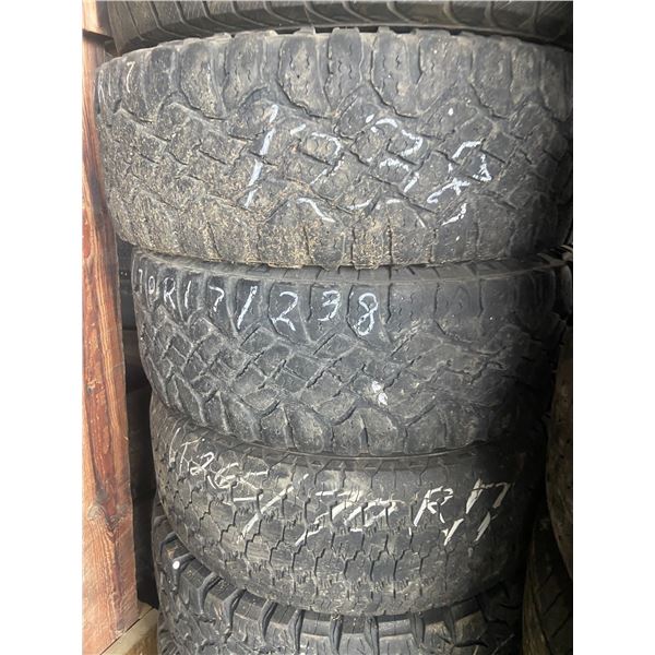 9 tires 265/70/R17