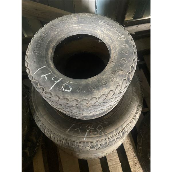 2 tires 16x6.50x8 + 18.5x8.5x8