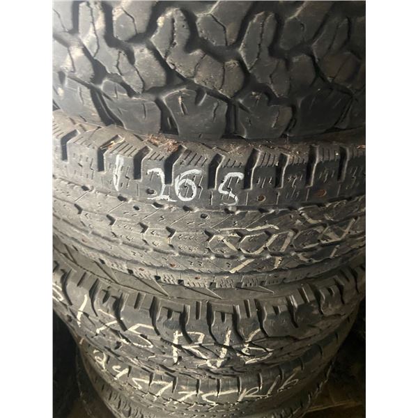 6 tires 245/75/R16