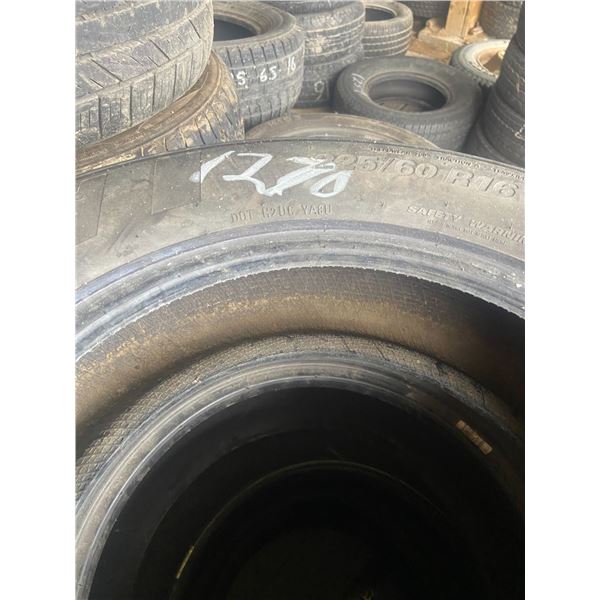 5 tires 225/60/R16