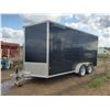 Image 1 : 2018 16' ALCOM C7X16S TANSPORT TRAILER VIN: 5WFBE1627JB015960 *THIS ITEM IS LOCATED AT SCHMALZ AUCTI