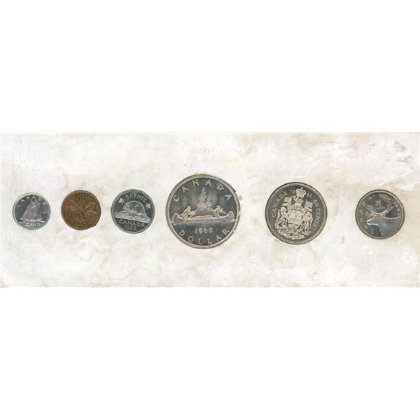 1962 silver dollar set MS set from estate