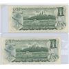 Image 2 : 1973 $1.00 X 2 MB1861064/65 sequential gem crisp colorful notes