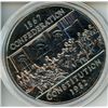 Image 1 : 1867-1982 Confederation/constitution  dollar - PL67 low mintage in plastic case