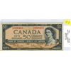 Image 1 : 1954 $50.00 bill B/H 0896485 Prefix B/H