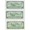 Image 2 : 1954 $1.00 X 3 S/M 5779752-54 sequential gem unc