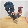 Image 3 : Metal Rooster 14" tall