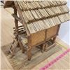 Image 4 : Wood Decorative thatch house 12"x12"