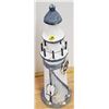 Image 1 : Wood lighthouse 14" tall