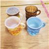 Image 5 : 4 X Fire king Kimberly mugs