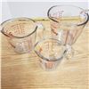 Image 1 : 3 X sizes Fire King glass measuring cups
