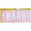 Image 3 : Metal Barbie Doll sign 36" X 6"