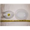 Image 2 : White Milk Glass Hen on Nest