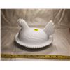 Image 1 : Indiana Glass White Milk Glass Hen on Nest