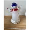 Image 4 : Frosted Glass decorative Snowman