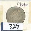 Image 1 : 1966 Canadian 50 Cent