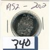 Image 1 : 1952-2002 Canadian 50 Cent