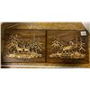 Image 1 : 2 vintage copper pictures, wildlife