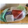 Image 1 : Lot Assorted Plastic and Tupperware Containers