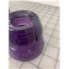 Image 4 : ANTIQUE TWO PIECE PURPLE TELEPHONE INSULATOR