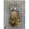 Image 3 : VINTAGE GOLD TONE MESH EVANS SIGNED COMPACT EVENING COIN PURSE