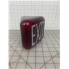 Image 4 : VINTAGE TRIANGLE EXIT LIGHT COVER