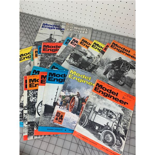 LOT OF 1960s MODEL ENGINEER MAGAZINES