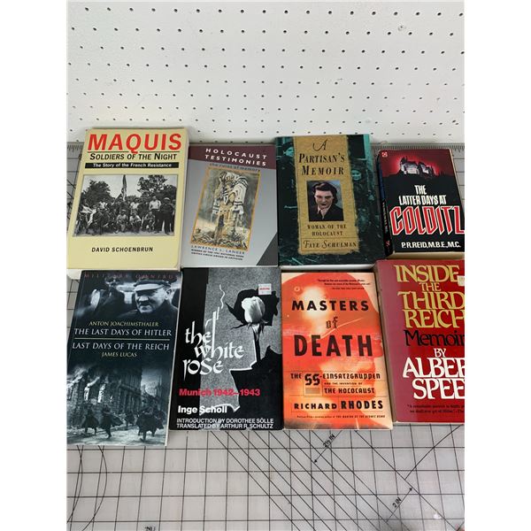 LOT OF WWII RELATED BOOKS