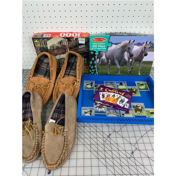 MISC LOT LOAFERS PUZZLES GAME