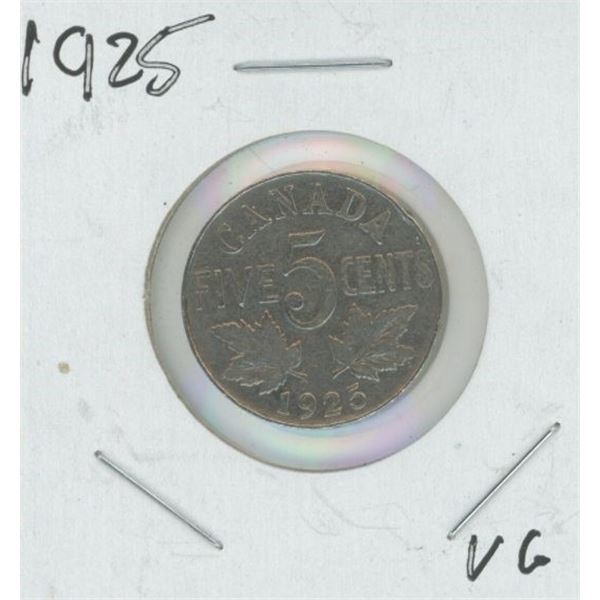 1925 Canadian Nickel