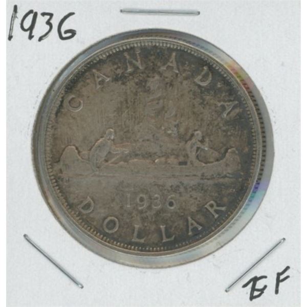 1936 Canadian Silver Dollar