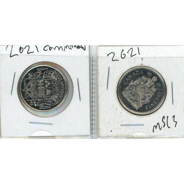 (2) 2021 Canadian 50 Cent