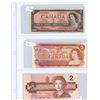 Image 1 : (3) 1954-1986 Canadian Two Dollar Bills