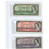 Image 1 : (3) 1954 Canadian One Dollar, Two Dollar, And Ten Dollar Bills