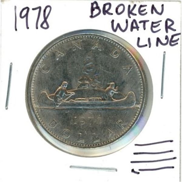 1978 Canadian One Dollar Coin