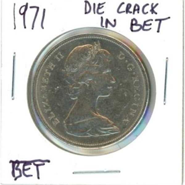 1971 Canadian One Dollar Coin