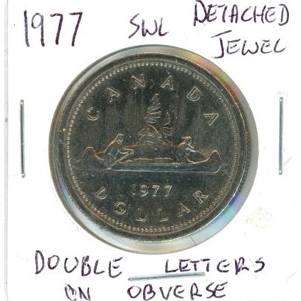 1977 Canadian One Dollar Coin