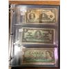 Image 2 : Binder Of 6 1935-1973 Canadian Dollar Bills