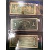 Image 3 : Binder Of 6 1935-1973 Canadian Dollar Bills