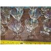 Image 10 : 25 PIECES IRIDESCENT GLASSWARE