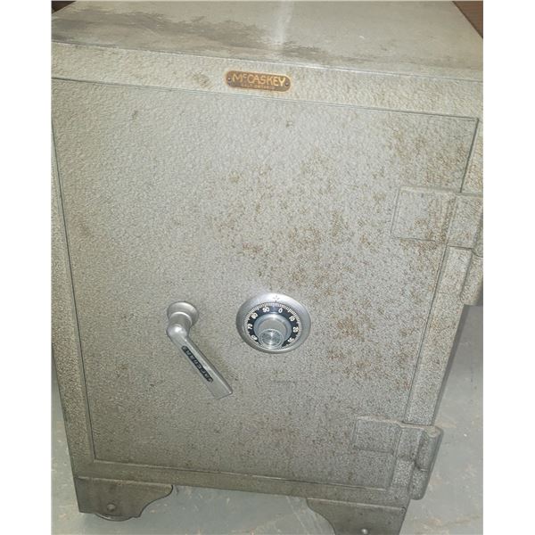McCaskey combination safe w/ combination