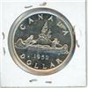 Image 2 : 1952 silver dollar 1$ coin Canada -80% silver