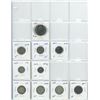 Image 1 : page of coins 1915 to 2002 Canada dollar 1$ coin quarter nickel dime .25 .10 .05